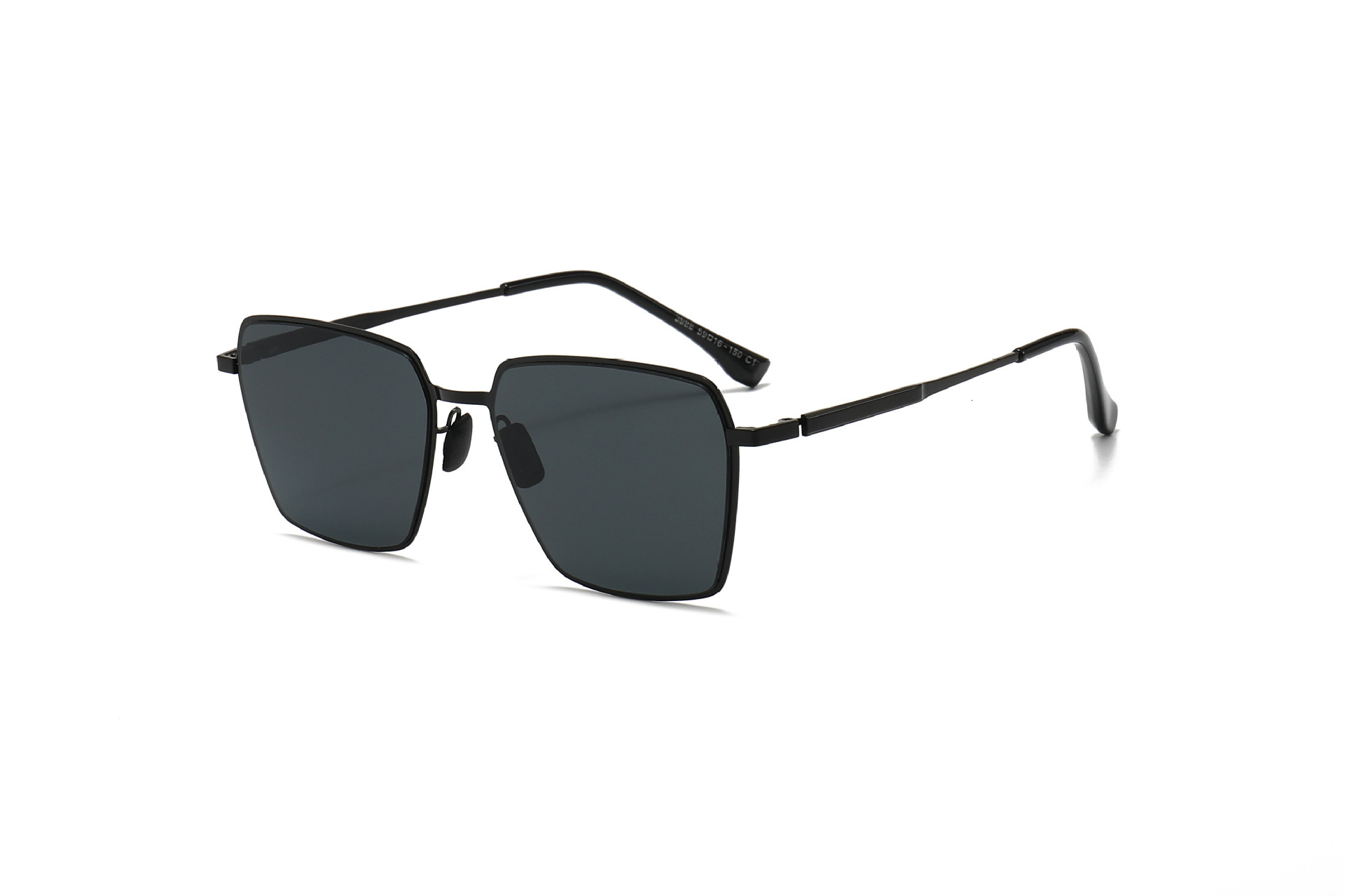2026 New Fashion Square Small Frame Nylon Polarized Versatile Sun Protection Sunglasses for Men
