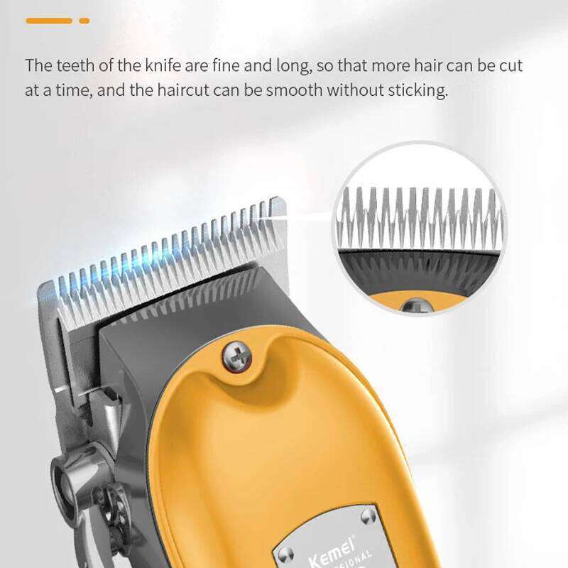 Kemei 802 Professional Clipper Adjustable Hair Trimmer For Men Barber Shop Electric Beard Haircut Machine Rechargeable C260312