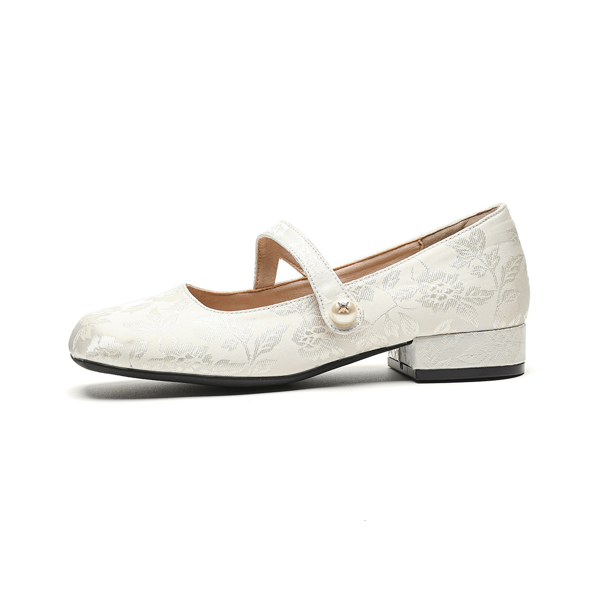 STAOXINDIKE Fashion Designer Low Heel Wedge Heel Stiletto Leather Suede White Black Ankle Strappy Formal Wide Affordable Budget Heeled Shoes Pumps