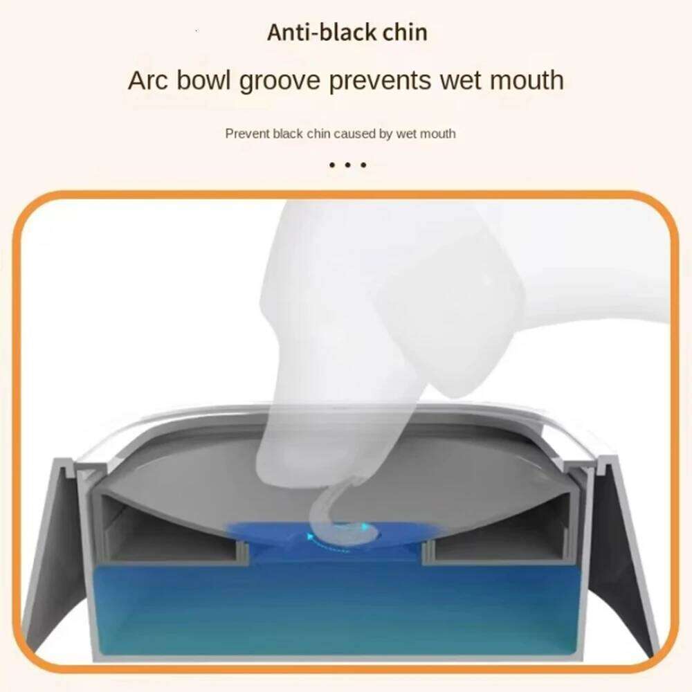 Pet For Cats And Dogs Dog Drinking Water Floating Non-Wetting Mouth Cat Bowl 26Y0312
