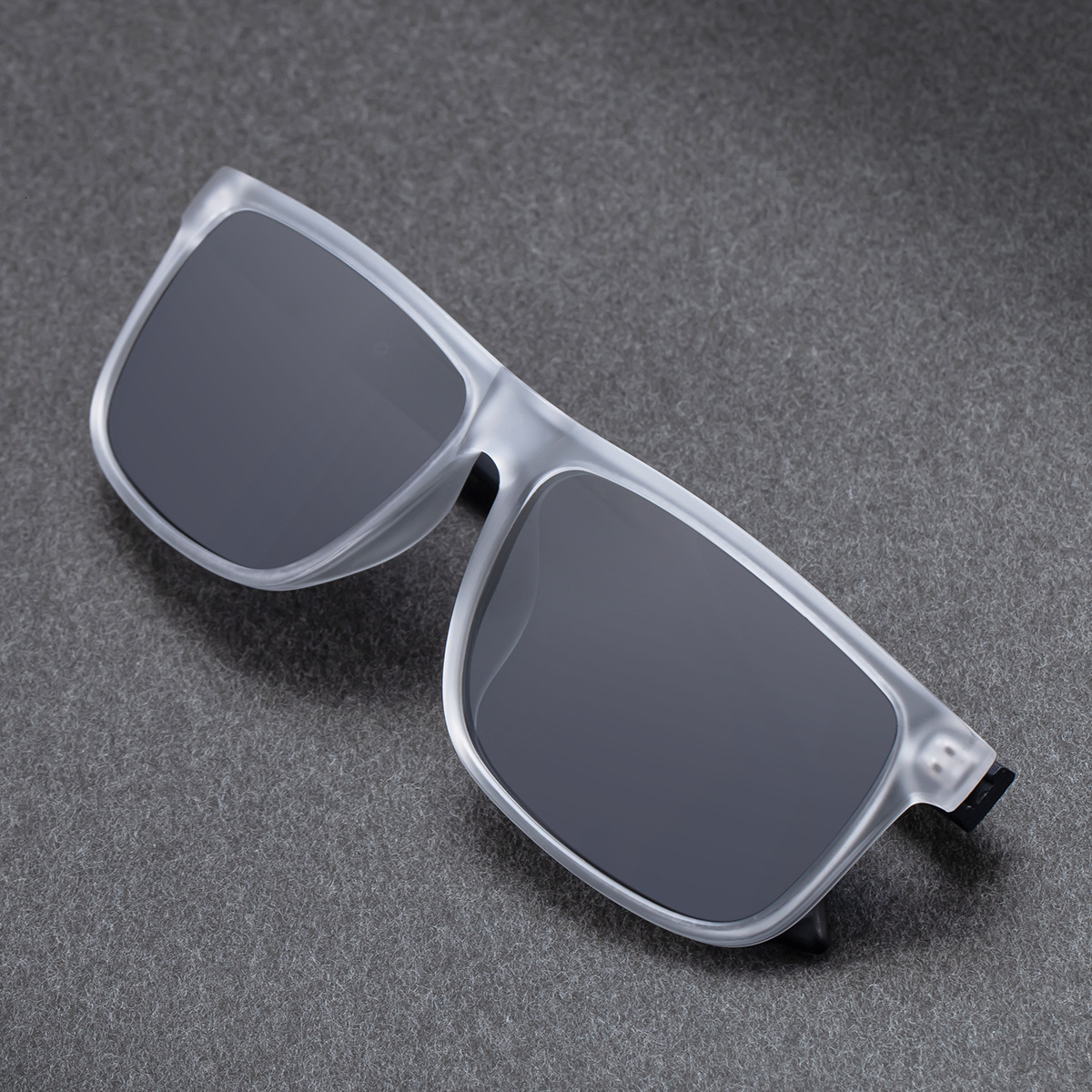 2026 New Fashion Square Frame Polarized Personalized Trendy Outdoor Street Style Sun Protection Sunglasses for Men,