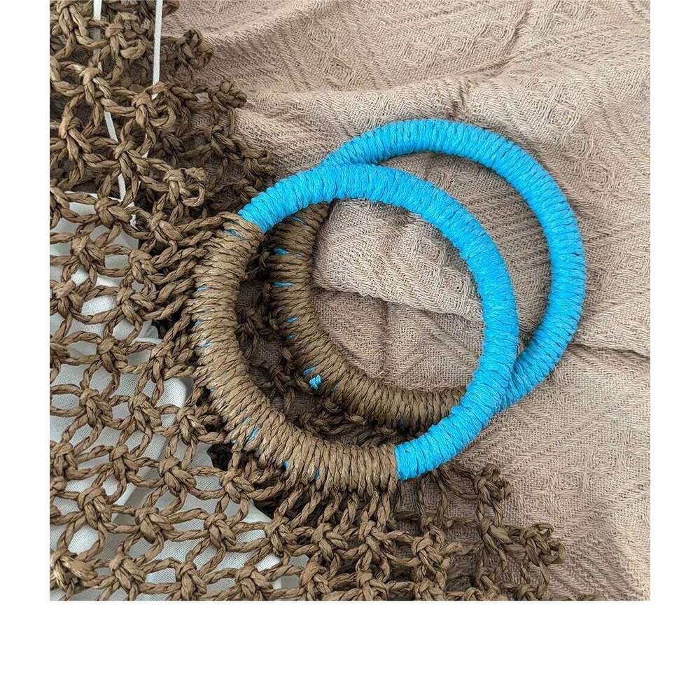 For Women, Large Beach Handbag, Woven Straw Tote Bags , Weaving Shopping Travel Bag WONST