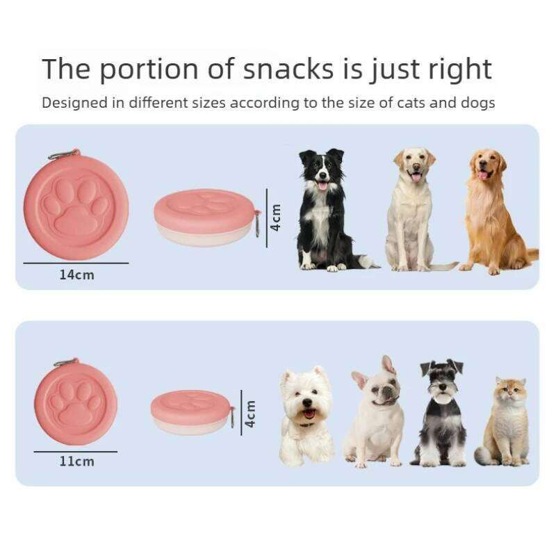 New Pet Outdoor Portable Lightweight Leakproof Dog Food Snack Box Multifunctional Feeding Water Bowl for Dogs and Cats 26Y0312