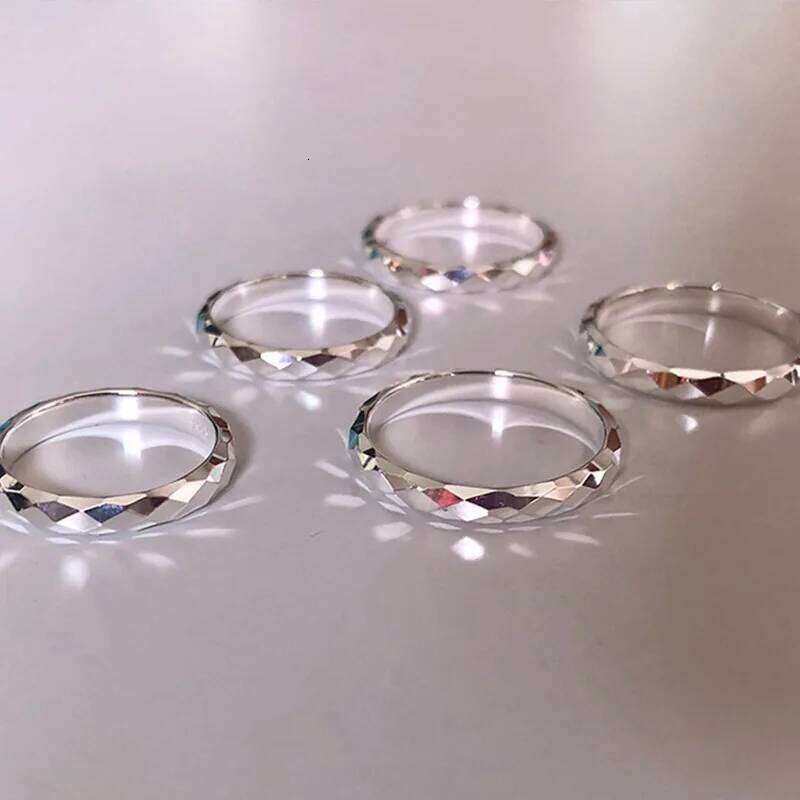 New Style 925 Sterling Silver Sparkling Ring Index Finger Decorative Fashion Jewelry for Women Wedding Party Birthday Gift H260312