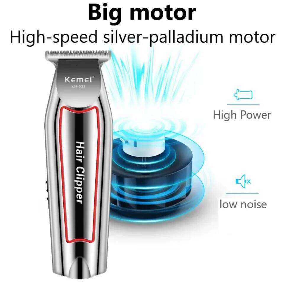 Kemei Clipper Men Cordless Beard Trimmer Trimmers Set Shaver Hair Cutting Machine Clippers for Barber KM-032 C260312