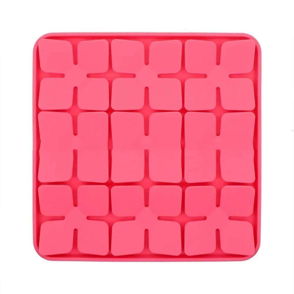 Dog Food Slow Feeder Sniff Mat with Suction Cup for Train Your Dog's Senses Anti-choking Silicone Snuffle Mats Pet Accessories 26Y0312