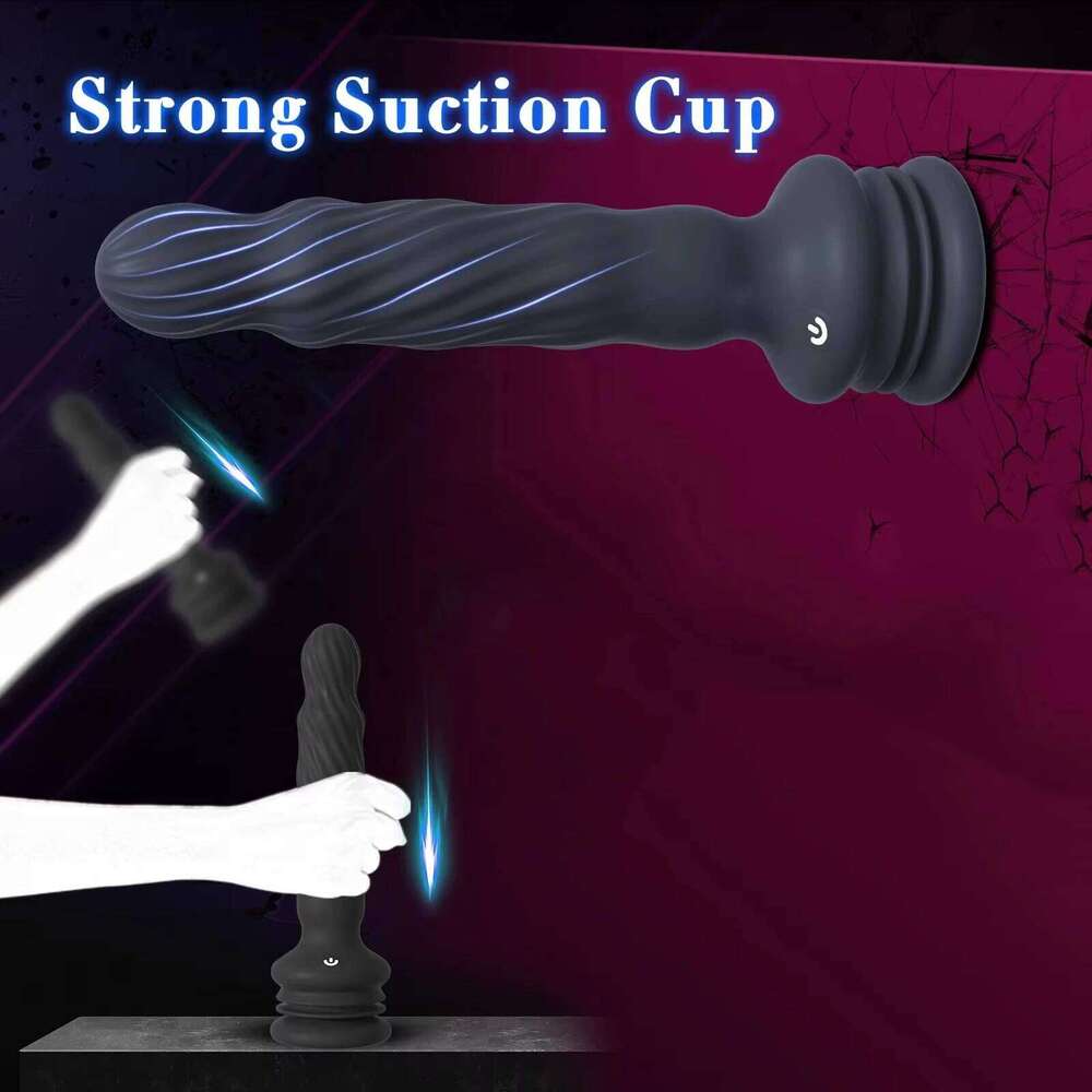 Remote Control Vibrator Male Prostate Massager Wriggling Rotating Vibrating Anal Beads Adult Sex Toys with Suction Cup Z260311
