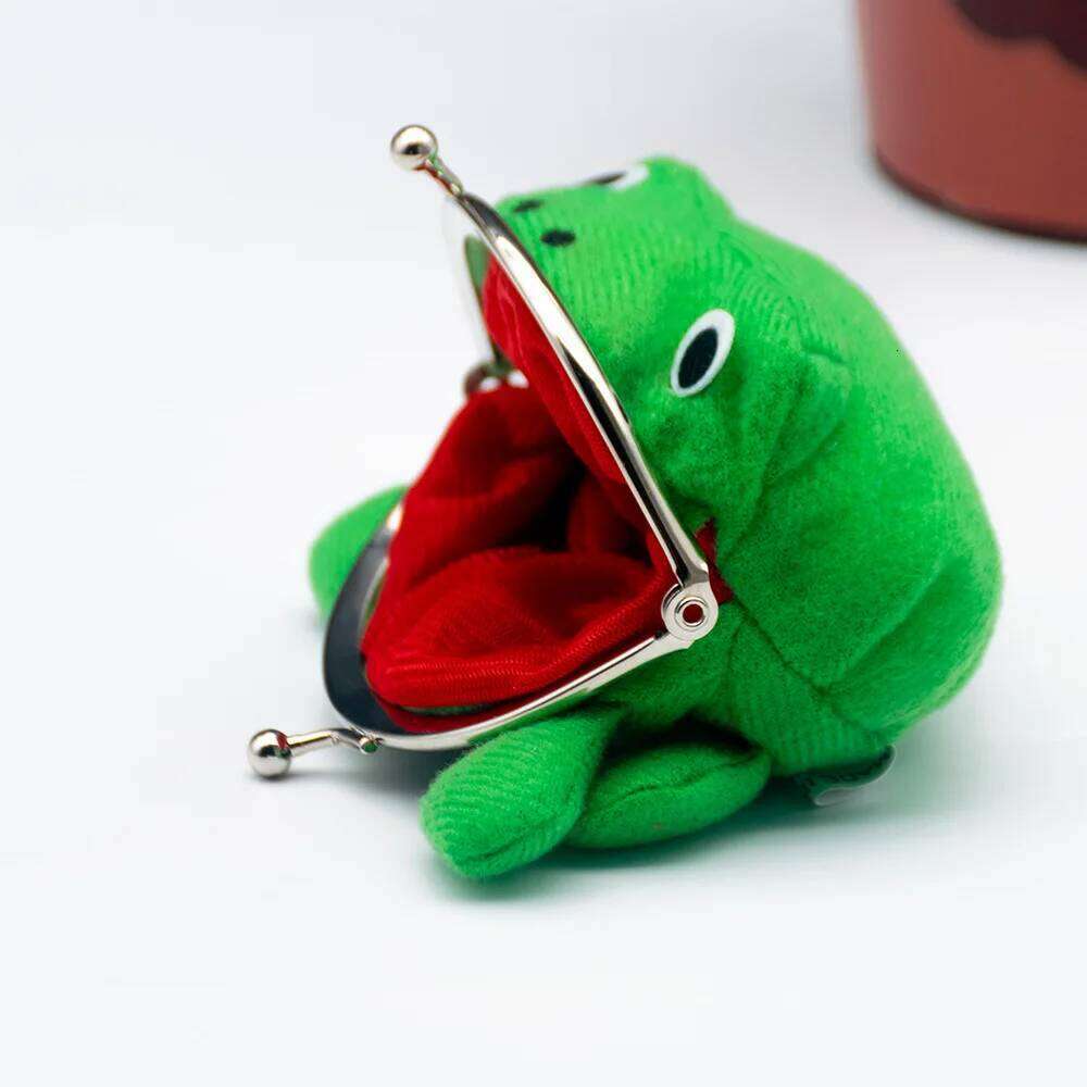 Anime Peripherals Women's Wallet Frog Mini Purse Small Bag Coin Pouch Woman Wallets Holders Luggage Bags