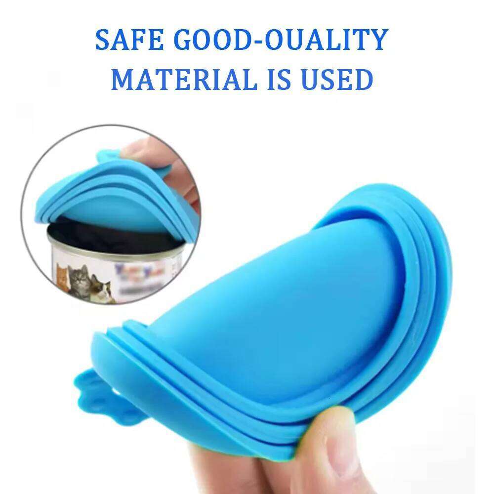 1PCS Reusable Silicone Pet Can Lid Bpa Free, Suitable For Most Sized Dog And Cat Cans - Keeps Food Fresh Prevents Bacterial 26Y0312