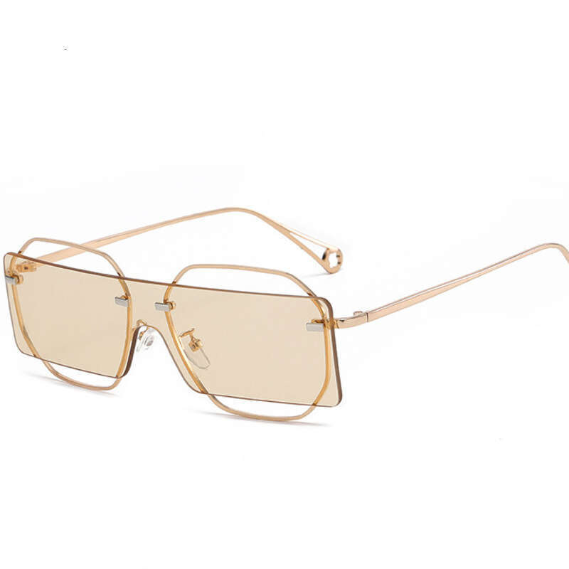 Designer Sunglasses square glasses for men women Fashion punk sunglasses Black Pink Bule shield lens gold metal frame Free Shipping