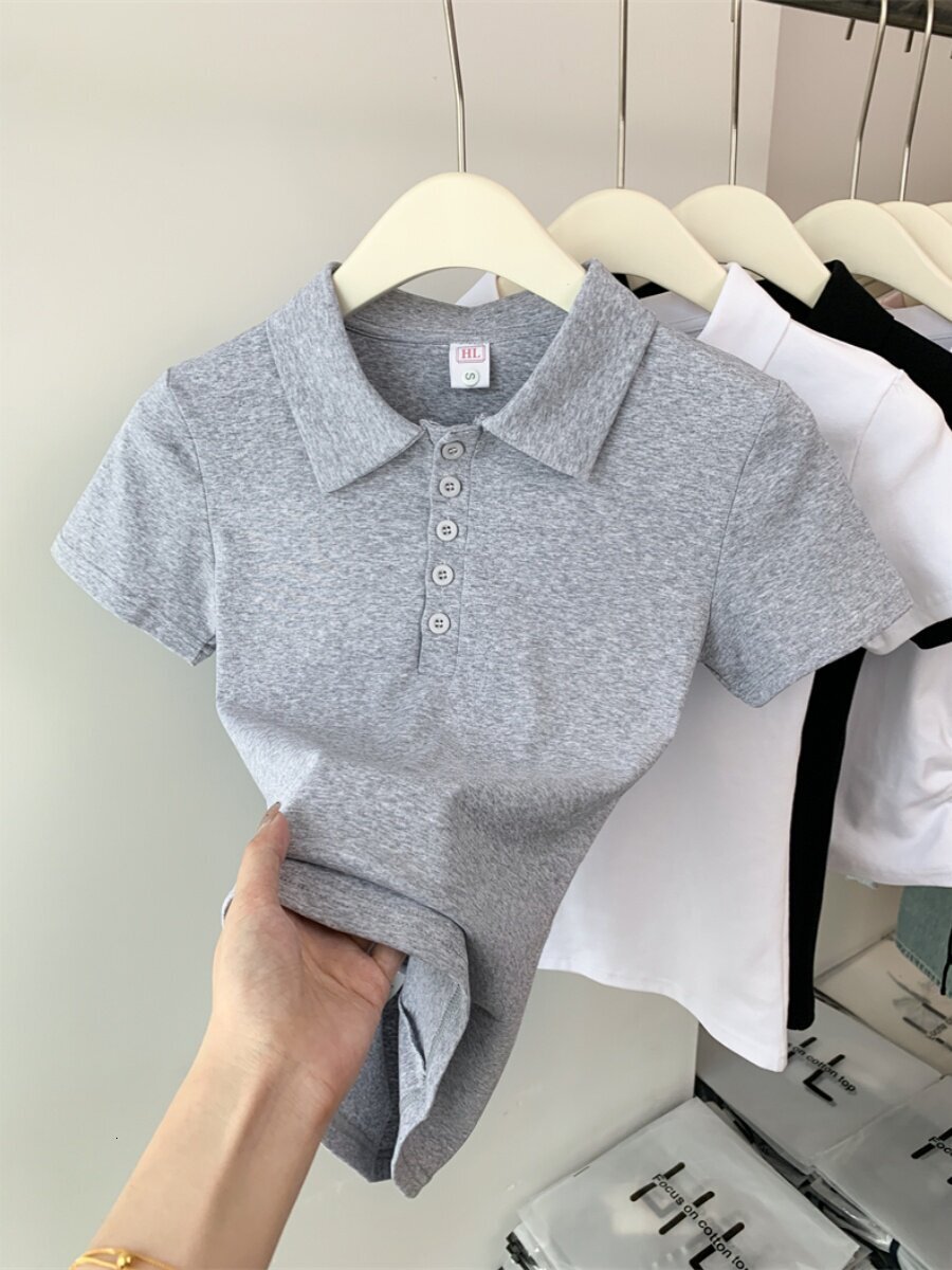 Designer Shirt Short-sleeved Designer Hoodie regular-shoulder women's Polo Shirt shirt new popular summer style and beautiful top for professiona