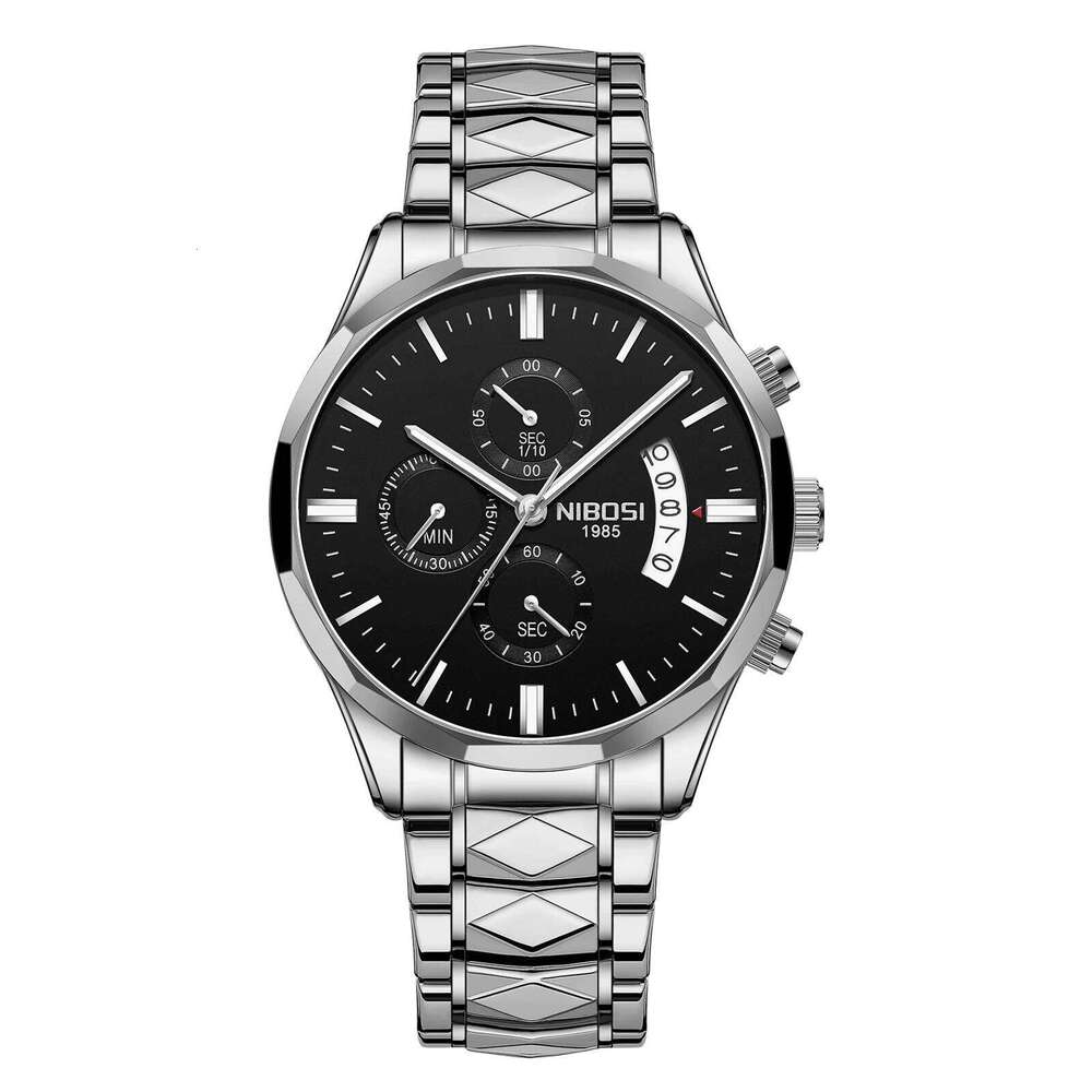 New NIBOSI Mens Watches Top Brand Luxury Fashion Watch Men Waterproof Luminous Chronograph Quartz Wristwatches Relogio Masculino