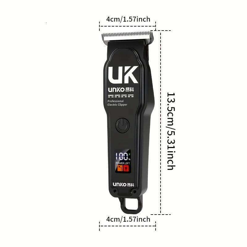 Electric Hair Clipper, Multiple Colors Adults, Professional Trimmer with Precision Cutting System for Home Barbering C260312