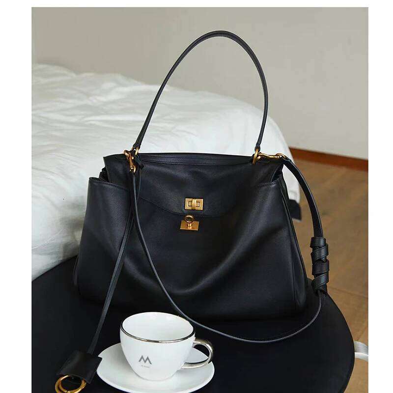 Designer Luxury Woman Genuine Leather Handbags For Women Brand Crossbody Bags Funky Fashion Large Capacity Shoulder Bag