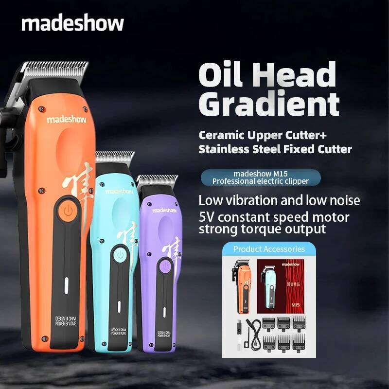 Madeshowm15 Electric Trimmer Lcd Digital Display Hair Clipper C260312