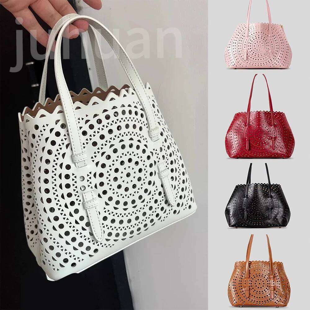 Women S Brand Luxury Round Wave Large Capacity Shopping Tote Handbag Carved Basket Lady Shoulder Crossbody Mother Bag TIANOUDAISHU