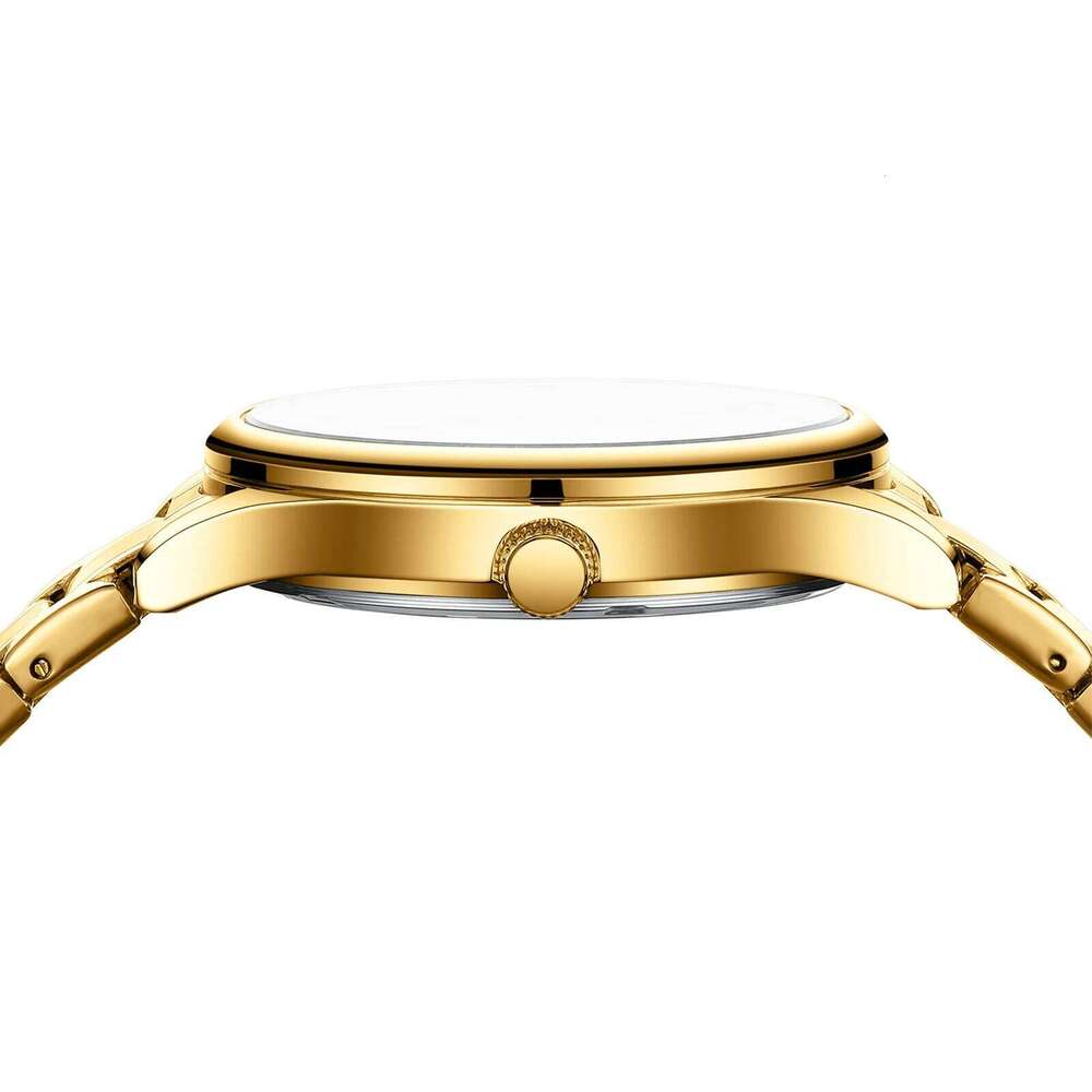 NIBOSI Gold Quartz Watch for Men Top Brand Luxury Week Date Men's Watches Business Waterproof Stainless Steel Sports Wristwatch