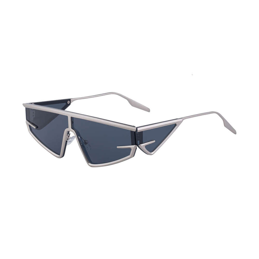 2026 New European And American Fashion Cat Eye Unique Trendy Punk Style Outdoor Sun Protection Sunglasses For Men,