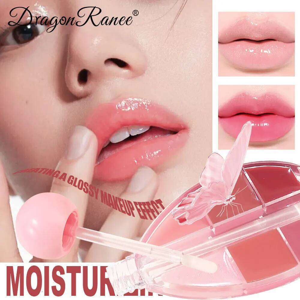 Six color solid lipstick, lasting makeup effect, whitening, color, moisturizing, lip gloss, base in aut W260311