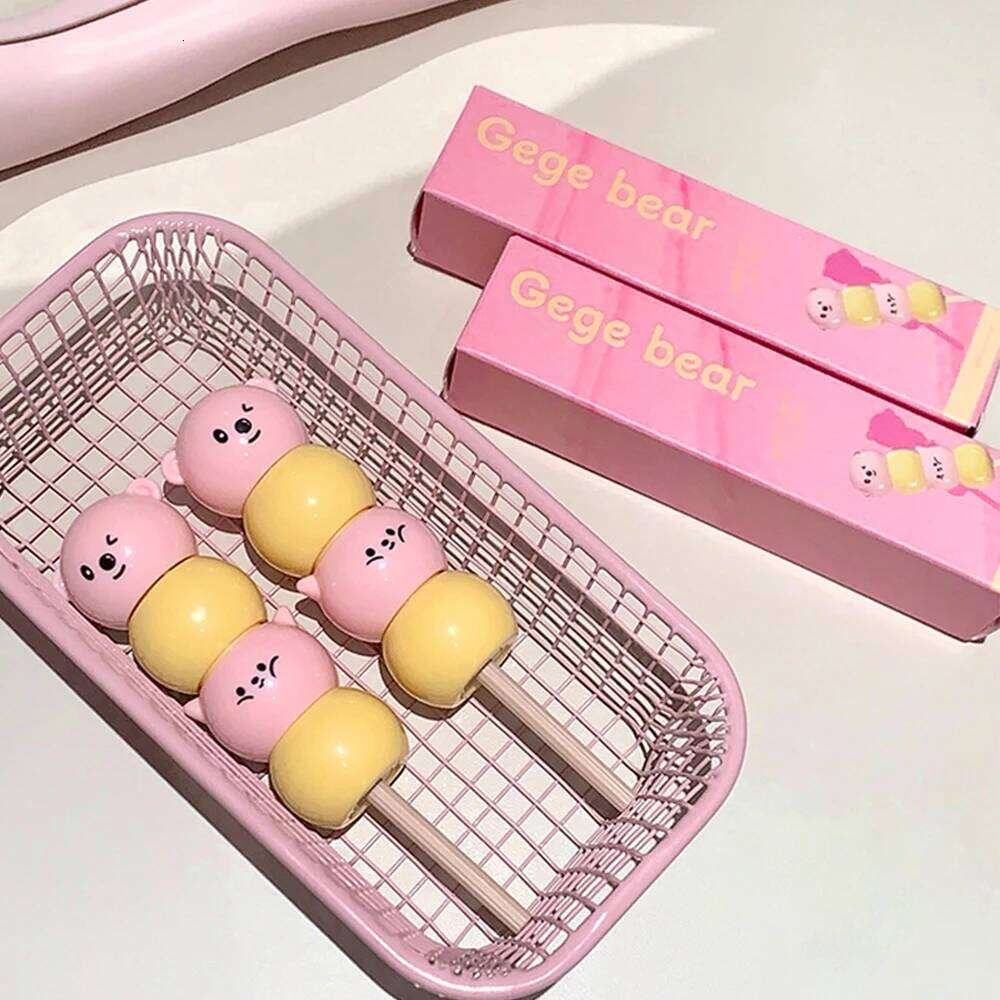 Gege Bear Matte Velvet Cute Candied Haws Mud Cream Lip Clay Long-lasting Color Non-drying Lipstick W260311