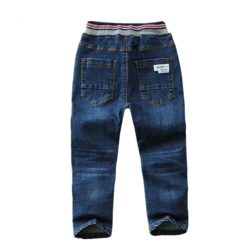 Boys Jeans SpringAutumn n Toddler Clothes Kids Elastic Waist Denim Pants For Childrens Age 314 T Trousers 260311