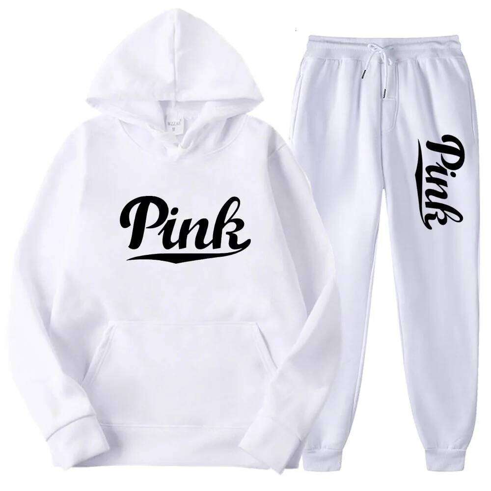 Tracksuits Men/Women Casual Solid Warm Suits Hoodies Sweatpants Autumn Winter Pullover Sweatshirts Pants Sports Suit Two Piece C260312