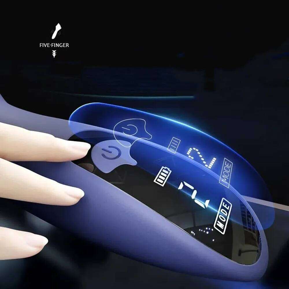 Sex Toys Vibrator Male Penis Trainer Pump With Handle Men Stroker Five Finger Simulation Palm Masturbator Z260312