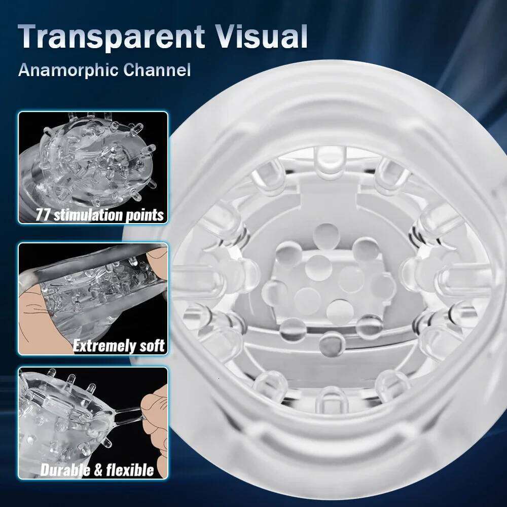 Automatic Sucking Masturbator Cup Blowjob Machine Vagina Pocket Pussy Male Masturbation Vibration Oral Sex Toys for Men Z260312