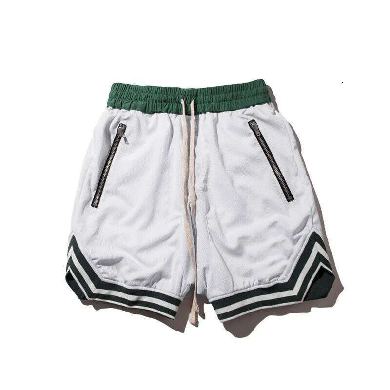 Men Shorts 2021 Basketball Joggers Sweatpants Casual Fast Drying Black Summer Mesh Short Pants
