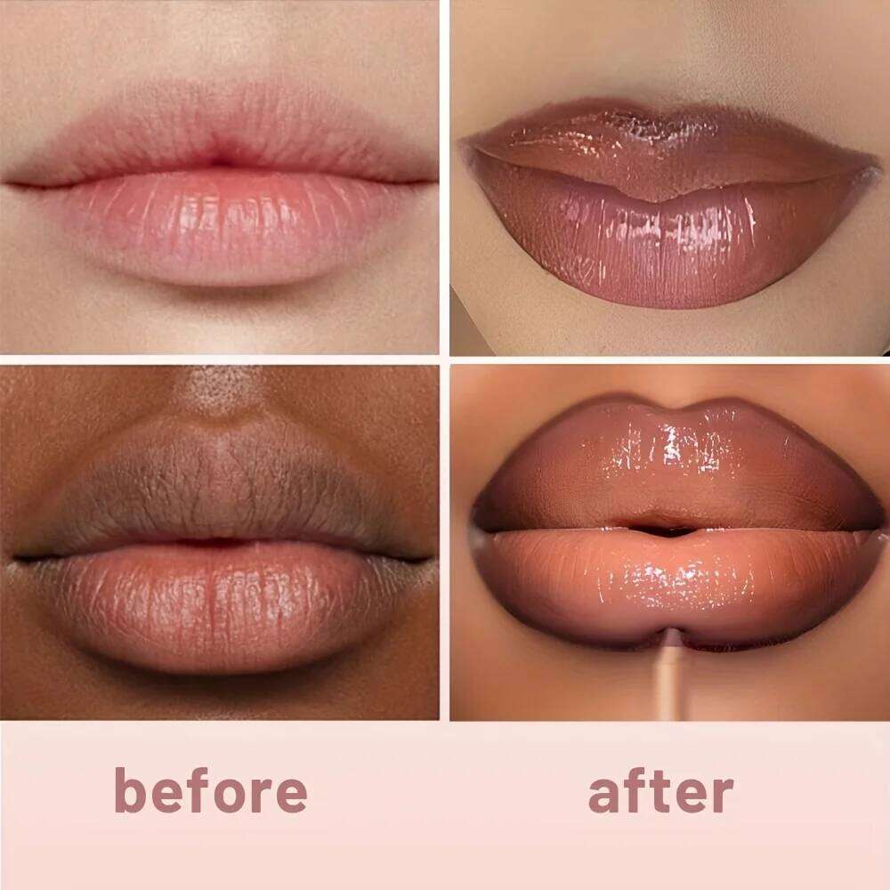 3pc Long-Lasting Lip Liner Lipstick Set - Creamy Texture, Complimentary Pencil Sharpener, Easy to Apply, lip gloss W260311