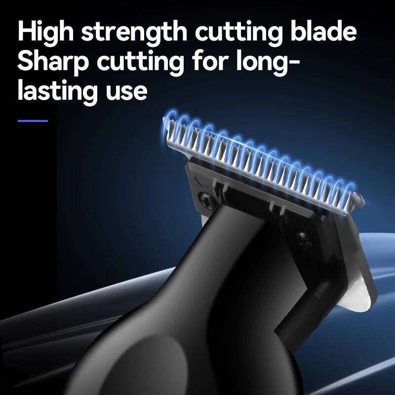 Kemei 2293 Barber Cordless Hair Trimmer 0mm Zero Gapped Carving Clipper Detailer Professional Electric Finish Cutting Machine C260312