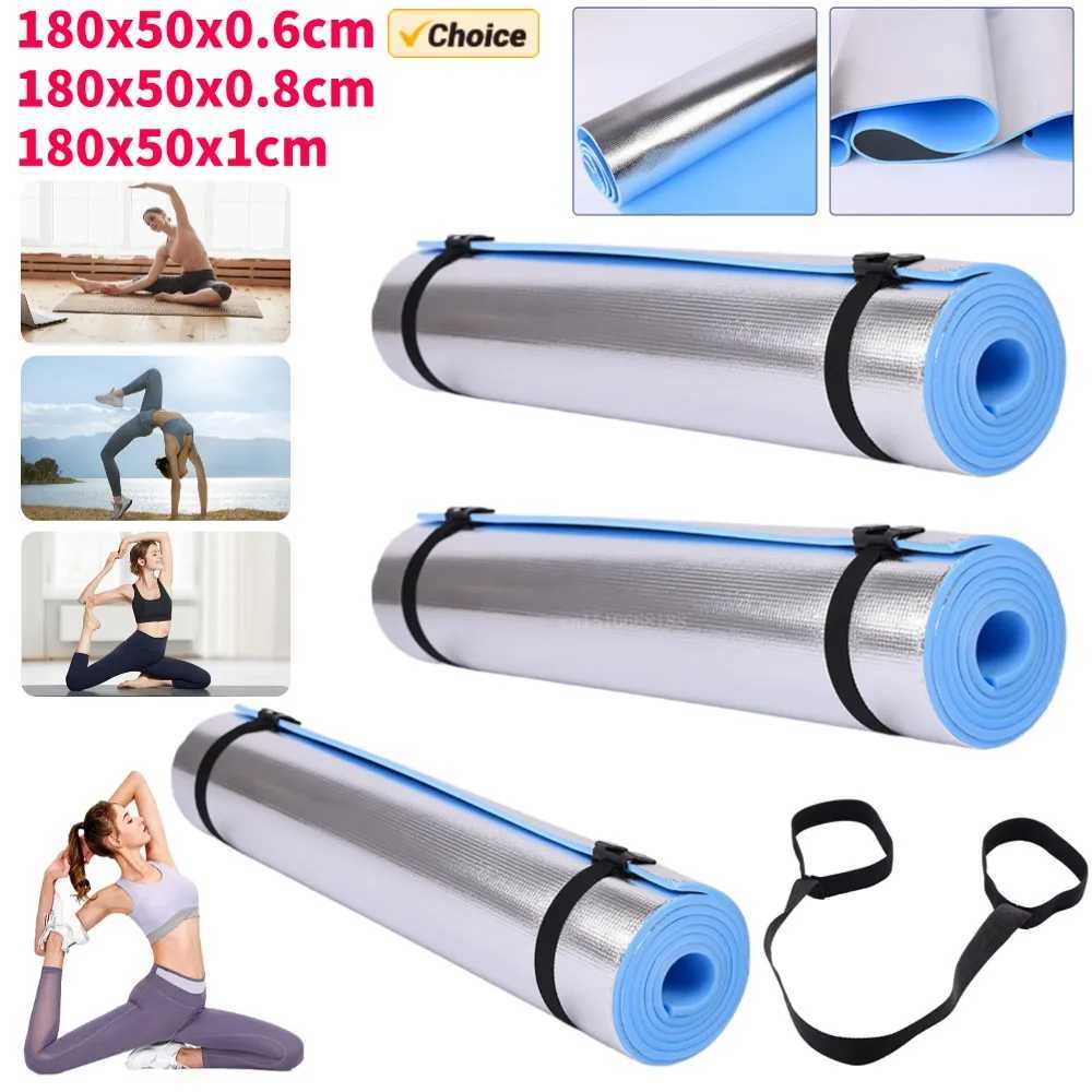 6/8/10MM Thick Yoga Mat Anti-skid Sports Fitness Mat EVA Comfort Foam Yoga Matt for Exercise Yoga and Pilates Gymnastics Mat M260312