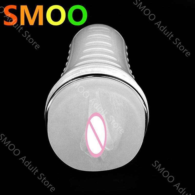 Flesh the LIght Realistic Pussy Male Masturbator Sex Toy For Men Lifelike Artificial Silicone Vagina Mans Masturbation Cup Z260311