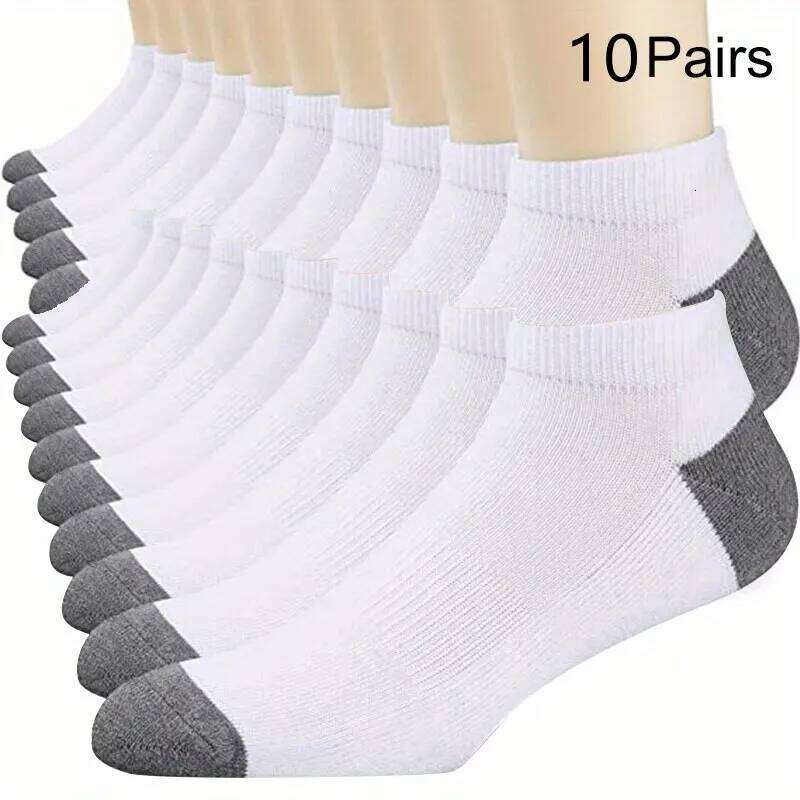 1pairs Fashion Cotton Breathable Comfortable Ankle Socks, Men's Summer Socks Z260312