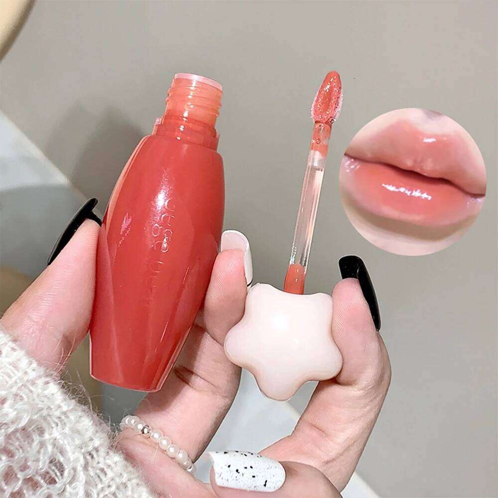 Gege bear Lip Moisturizing Water Gloss Mirror Colored Long-lasting Lipstick W260311