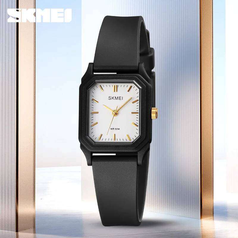 SKMEI 1651 Luxury Small Young Lady Girl Quartz Watch for Women Casual Creative Sports Waterproof Womens Wristwatches Reloj Mujer