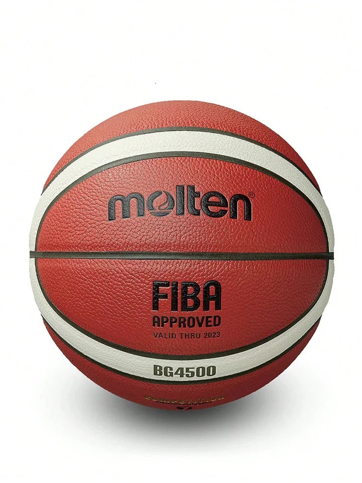 Molten Basketball BG4500 PU Official Certification Competition Basketball Standard Ball Mens and Womens Training Ball SIZE 7 260311