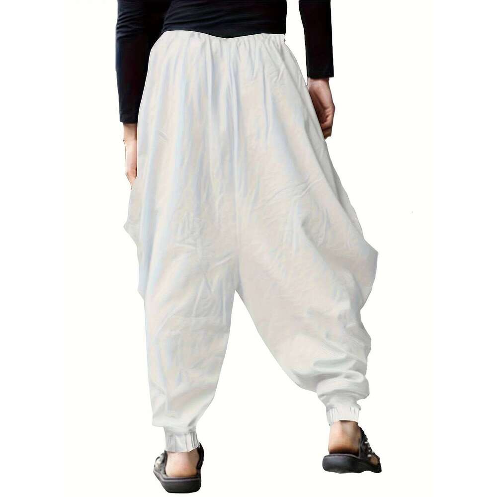 Men's casual Haren street loose pants, fashionable outfit