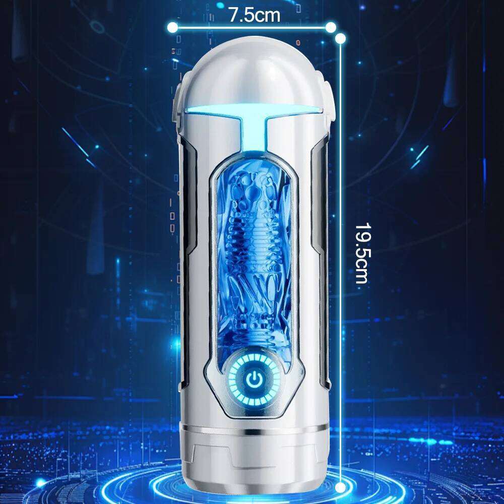 Automatic Male Masturbator Penetration Insert Powerful Suction Mount Penis Trainer Vibrator Pocket Pussy Adult Sex Toys for Men Z260312