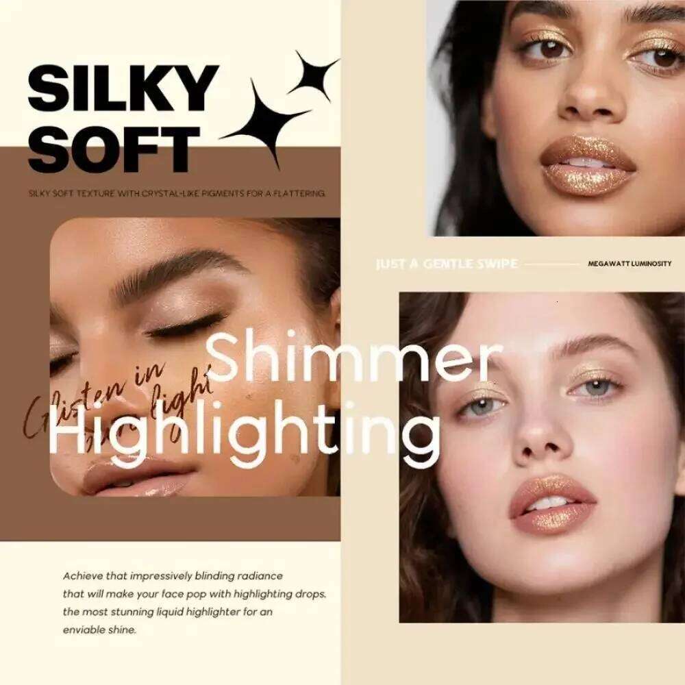 New Shimmer Metallic Lipstick Set Waterproof Glitter Diamond High Pigment Sparkling Pearl Lip Gloss Long Lasting Makeup W260311