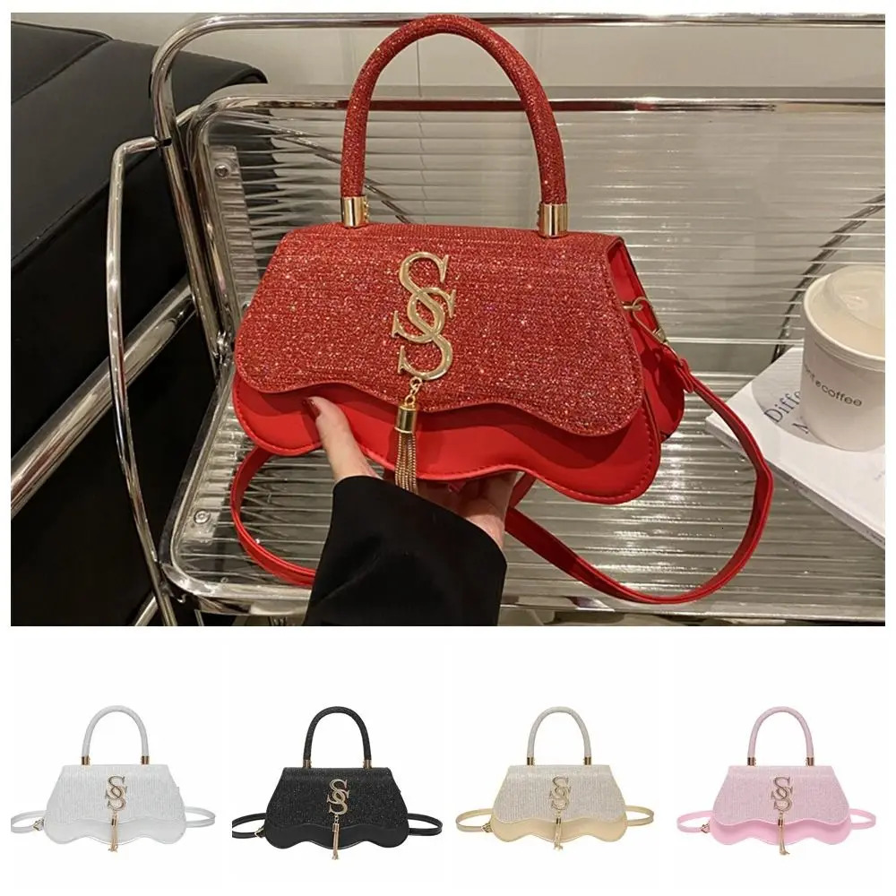 PU Evening Bags Elegant Chain Banquet Bag Clutch Handbag Women 260227
