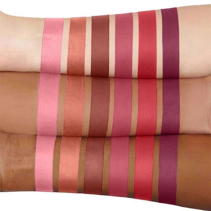Nude Lipstick Waterproof Sticks Not Fading Sexy Red Velvet Matte Lipsticks for Women Makeup Long Lasting Lip Cosmetics W260311