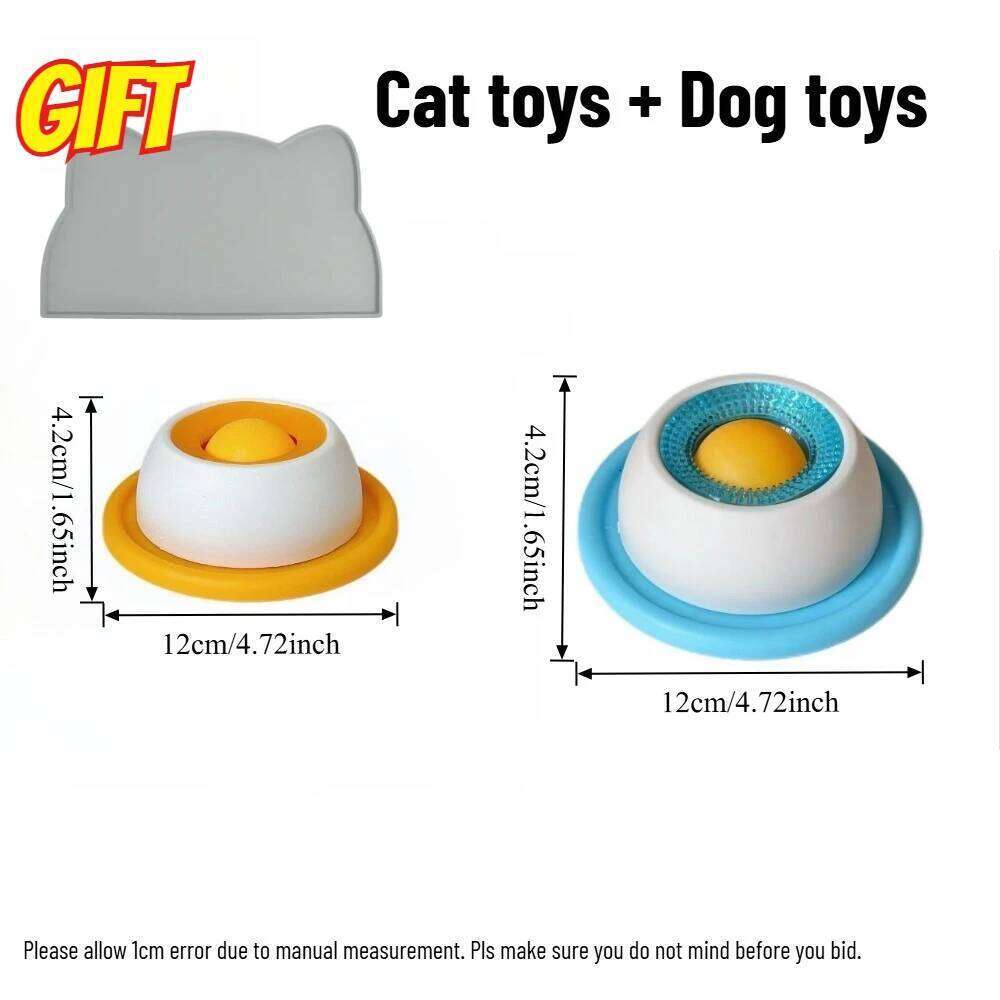 Slow Feeder Food Dispenser Lick for Pets Interactive Games Puppy Training Enrichment Pet Stimulation Toys Feeding Tool 26Y0312