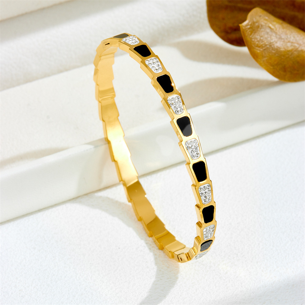 Luxury Brand Designer Jewelry For Women Korean-style Snake Bone Clasp Bracelet Bracelet High-end Bestseller Ins-style Niche Design Elegant Light Luxur