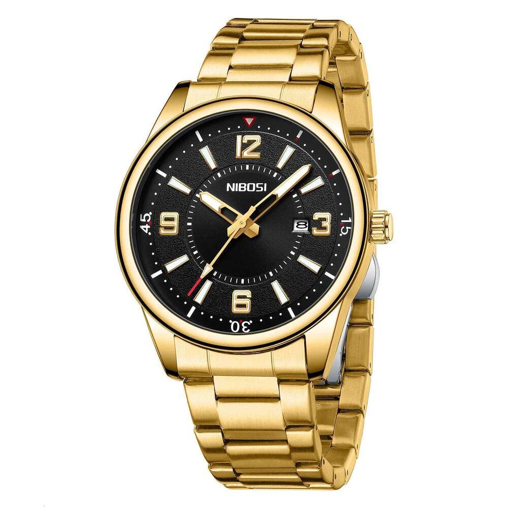 NIBOSI Casual Sport Men Watches Military Quartz Calendar Wrist Watch for Man Waterproof Business Male Clock Relogio Masculino