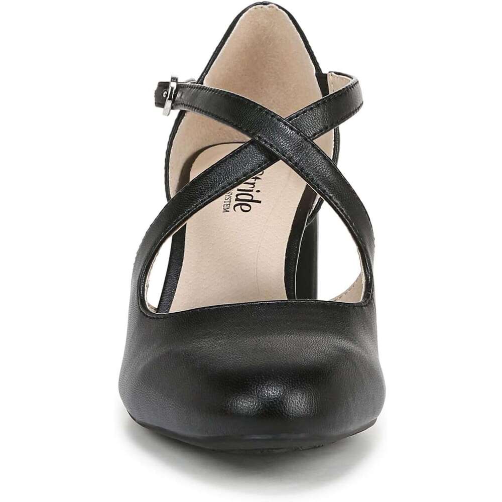 Womens designer dress shoes high heels loafers womens summer fashion comfort soft leather classic black nude womens luxury jane shoes
