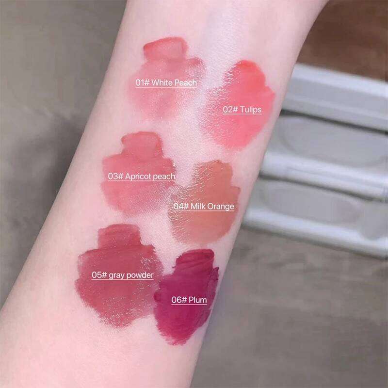 SHAQINUO Shimmering Water-Gloss Lip Gloss: Mirror-Like Shine with Dewy Glass-Lip Effect - Hydrating Formula for a Youthful W260311