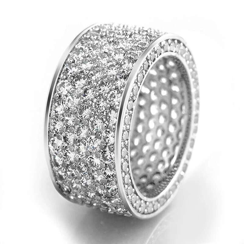 Designer Luxury Rings Jewelry for Women and Men Rings Gold Diamond Copper Inlaid Zircon Multi-layer Simple Fashion Festival Vacation Gifts