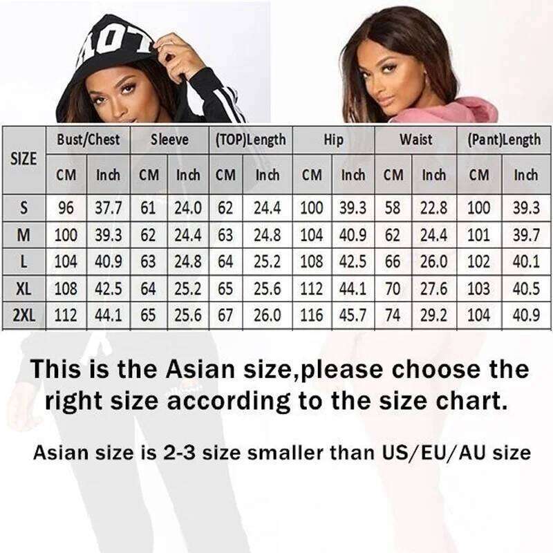 New Trendy Ladies Zipper Jackets and Sweatpants High Quality Womens Casual Sports Hoodie Set C260312
