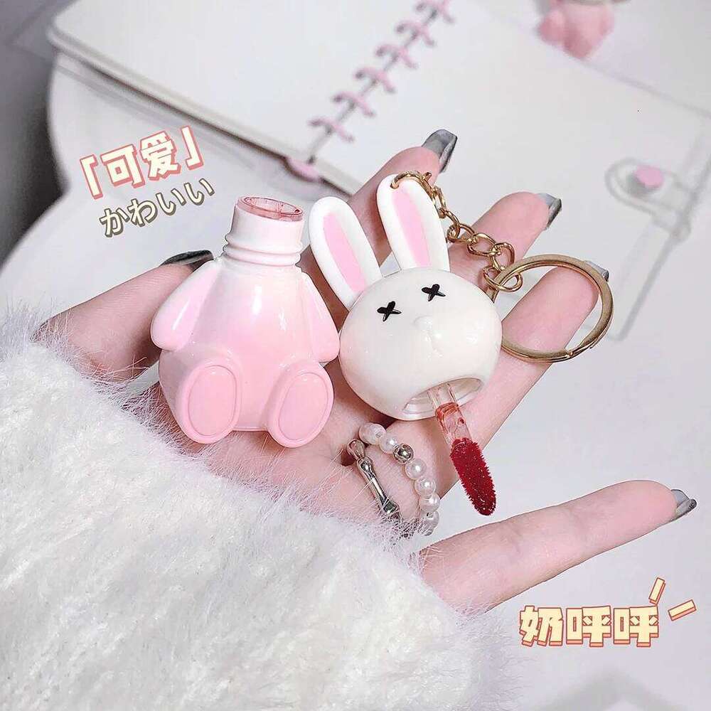 Gege Bear Rabbit Glaze, Matte Velvet Lip Clay Long-lasting Color Non-drying Lipstick Lipgloss W260311